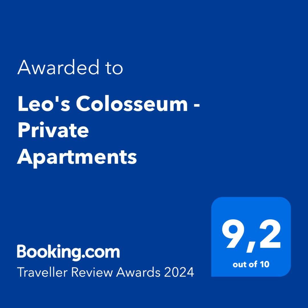 Leo's Colosseum - Private Apartments Rome Extérieur photo